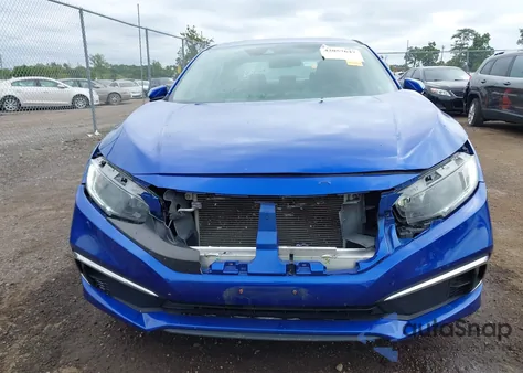 2019 Honda Civic Lx z USA, uszkodzony, nr VIN 19XFC2F60KE024723